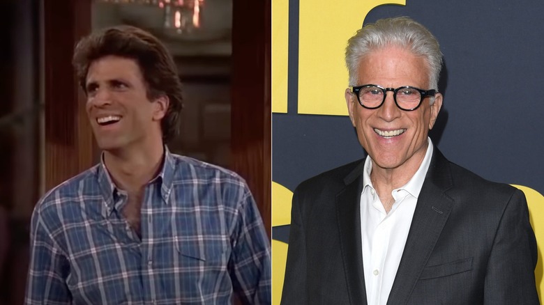 Ted Danson then and now