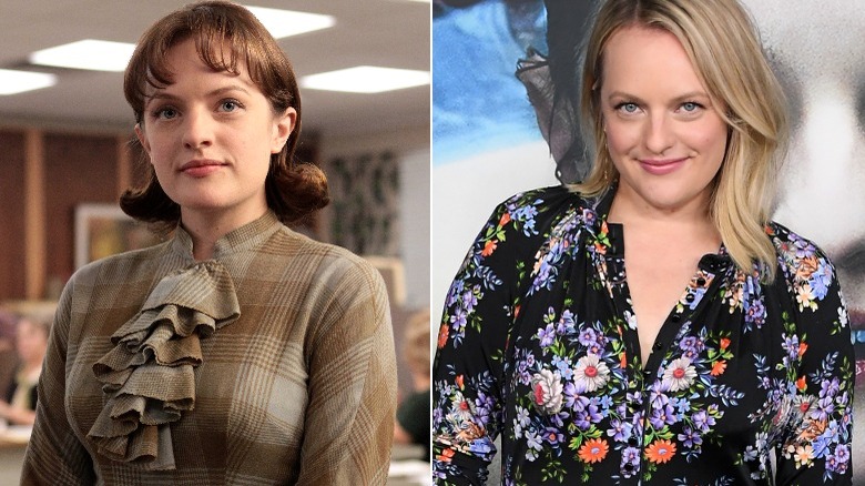 Elisabeth Moss then and now