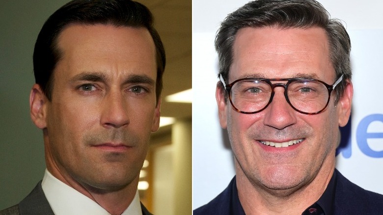 Jon Hamm then and now