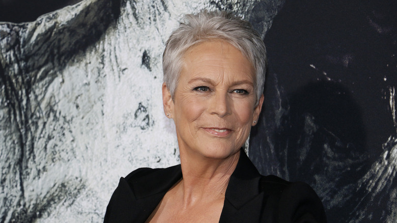 Jamie Lee Curtis smiling