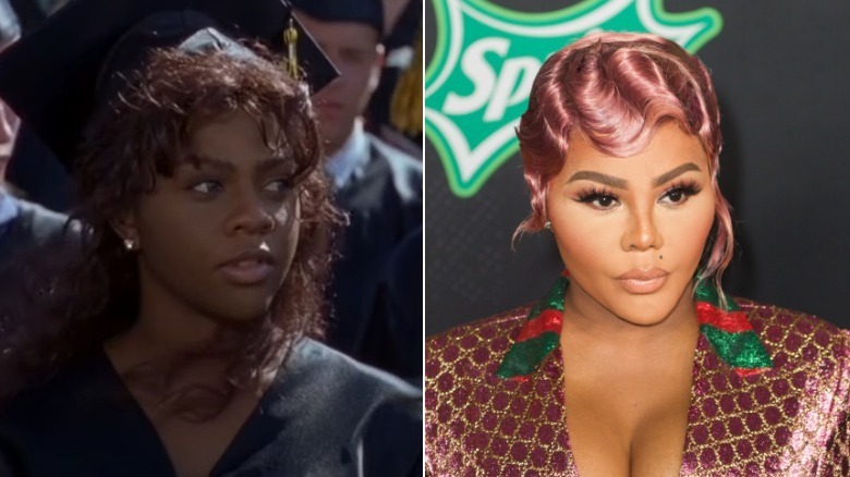 Lil' Kim then and now