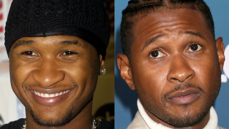 Usher then and now