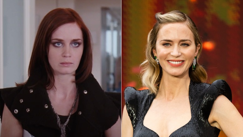 Emily Blunt then and now