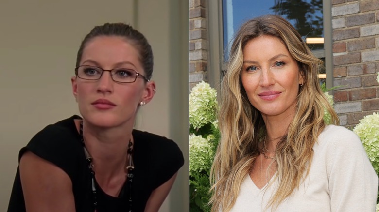 Gisele Bündchen then and now