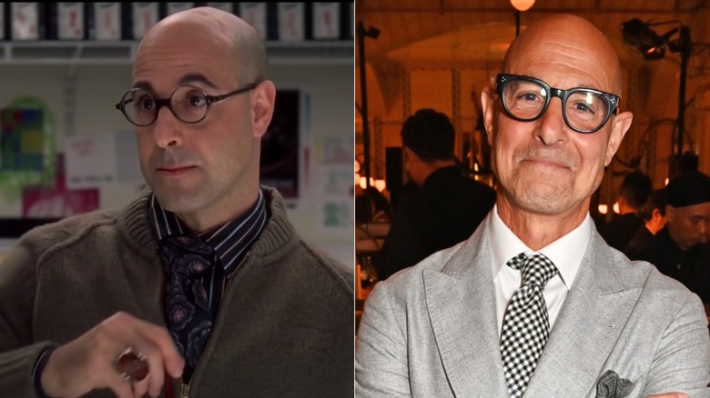 Stanley Tucci then and now