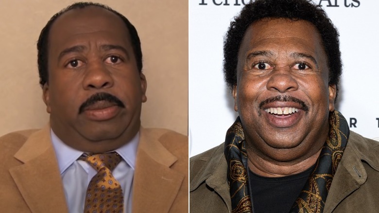 Leslie David Baker then and now