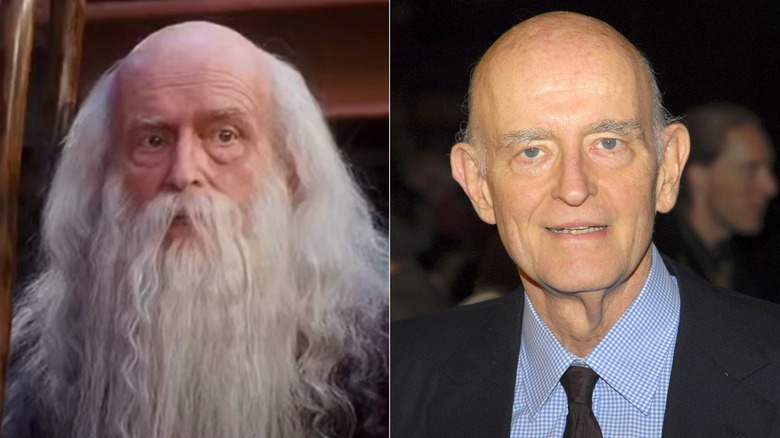 Peter Boyle acting in the Santa Clause and posing in 2006