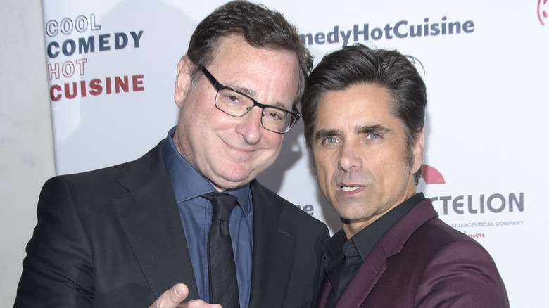 Bob Saget with "Full House" costar John Stamos