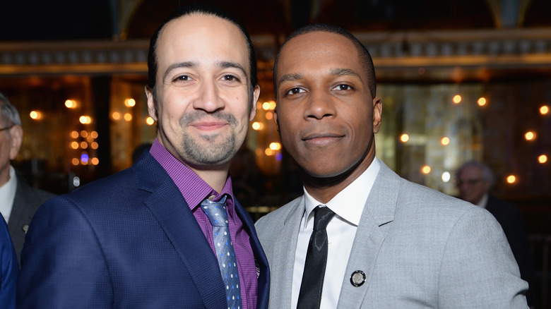 Lin-Manuel Miranda and Leslie Odom Jr. 