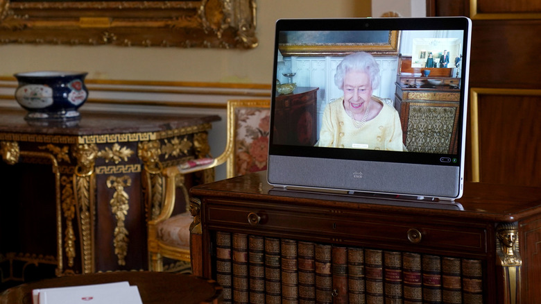 Queen Elizabeth digital appearance