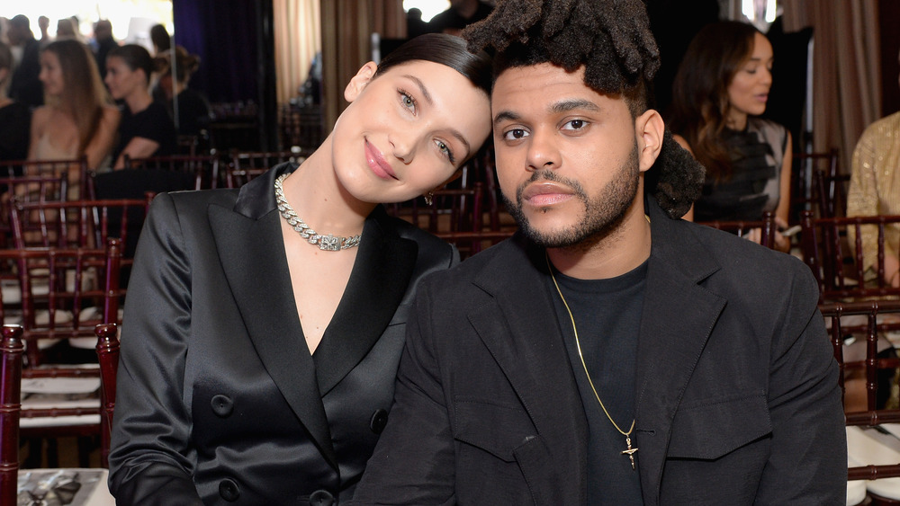 Balla Hadid with The Weeknd