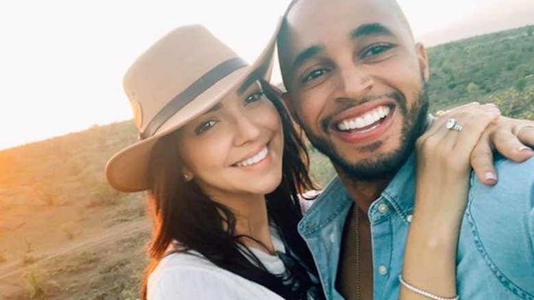 Eilyn and Ray Jimenez posing for a selfie