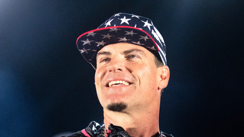 Vanilla Ice on stage.