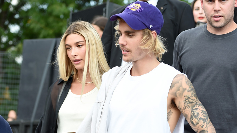Justin and Hailey Bieber 
