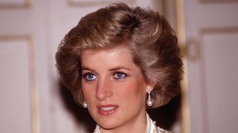 Princess Diana poses for a photograph