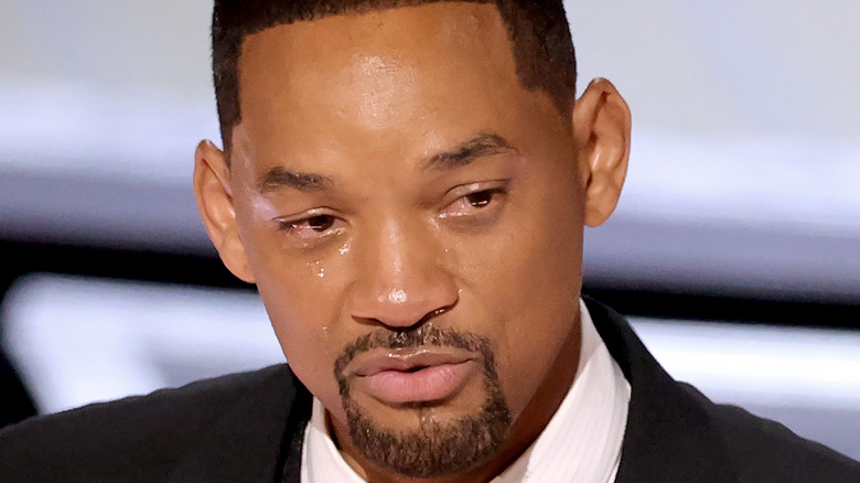 Will Smith crying