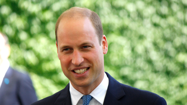 Prince William smiling