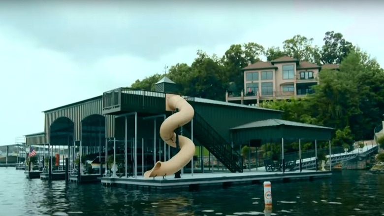 Boat dock on Lake of the Ozarks