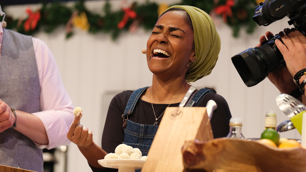 Nadiya Hussain laughing