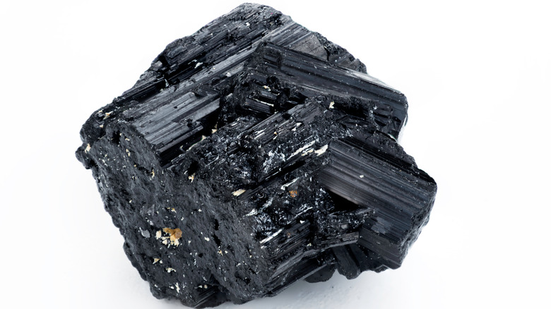 black tourmaline crystal 