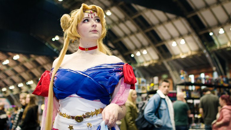 Sailor Moon cosplayer