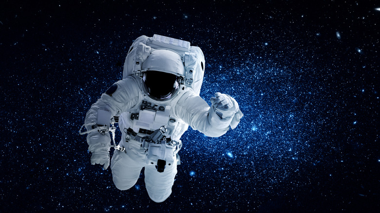 Astronaut in space 