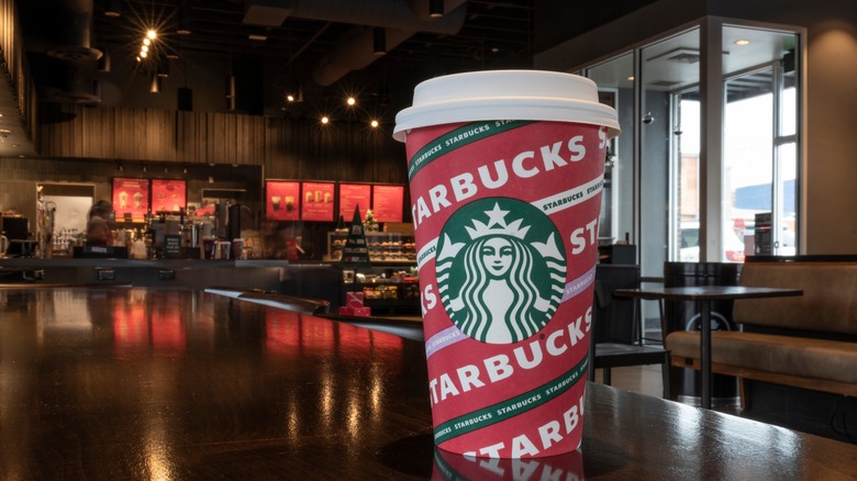 Starbucks holiday red cup