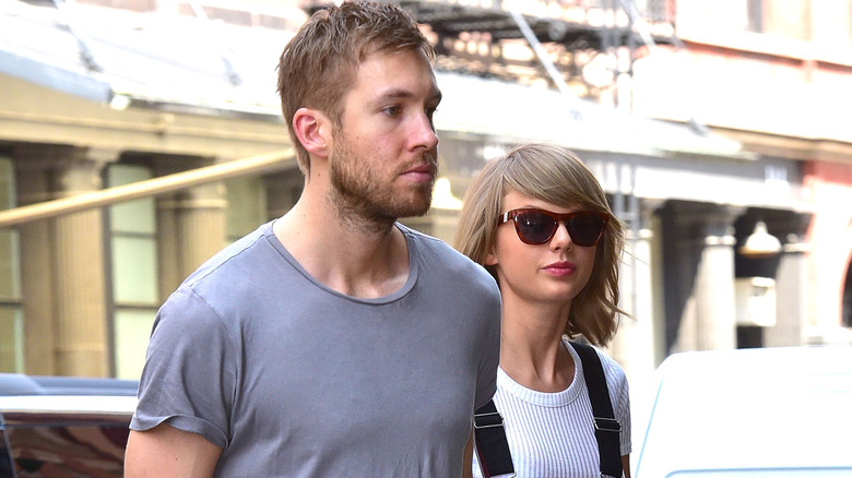 Calvin Harris and Taylor Swift 