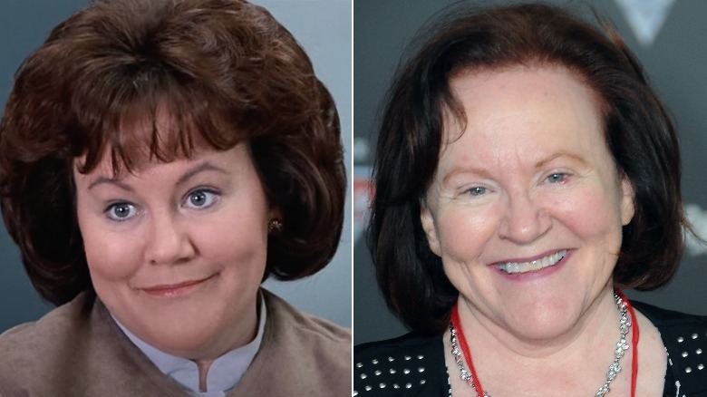 Edie McClurg then and now