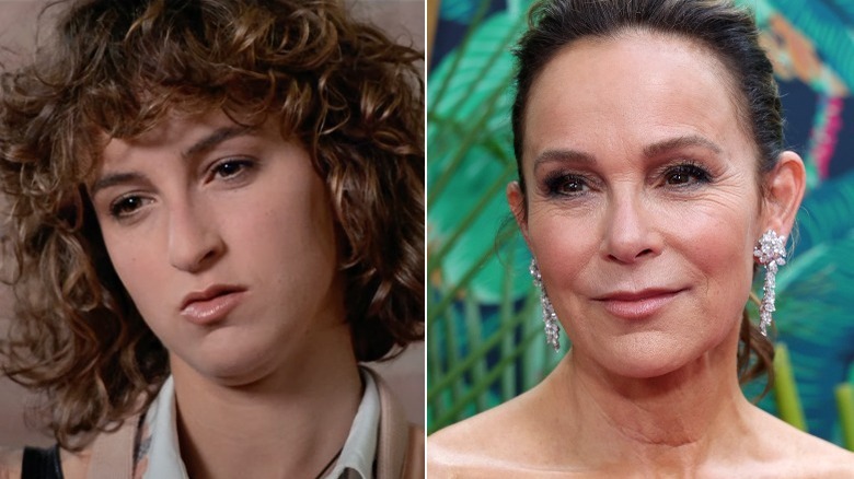 Jennifer Grey then and now