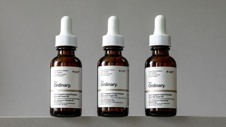 the ordinary rose hip oil and argan oil