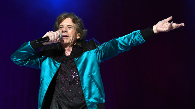 Mick Jagger in concert 2021