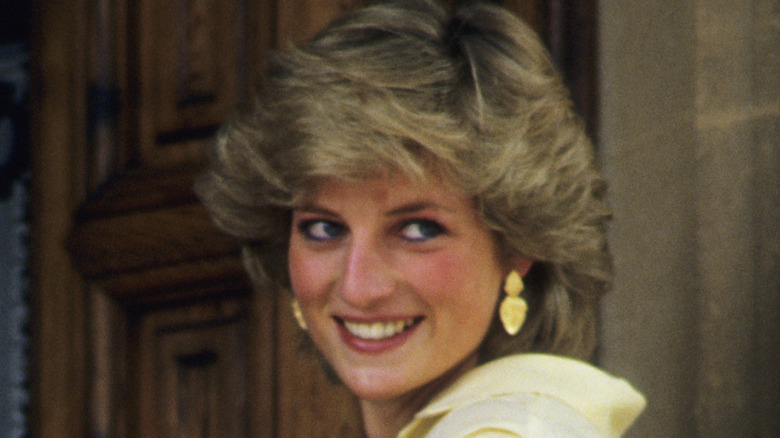 Princess Diana smiling