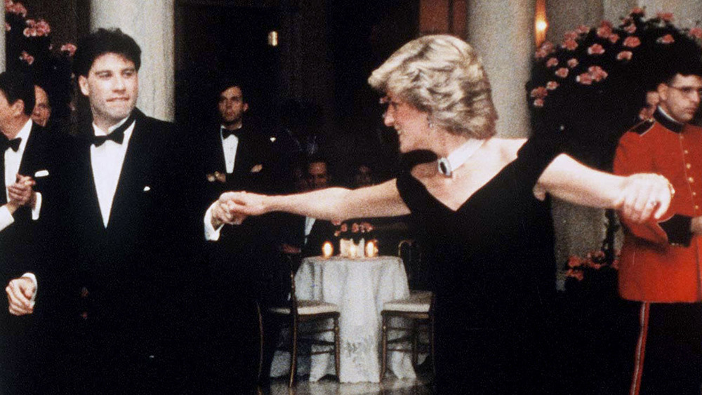 Princess Diana and John Travolta