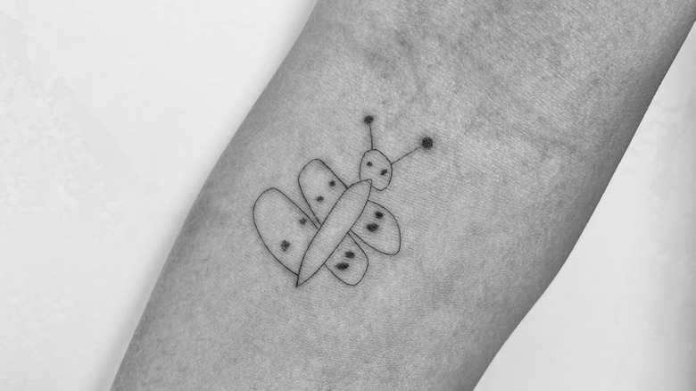 Chrissy Teigen's new butterfly tattoo, drawn by her daughter luna