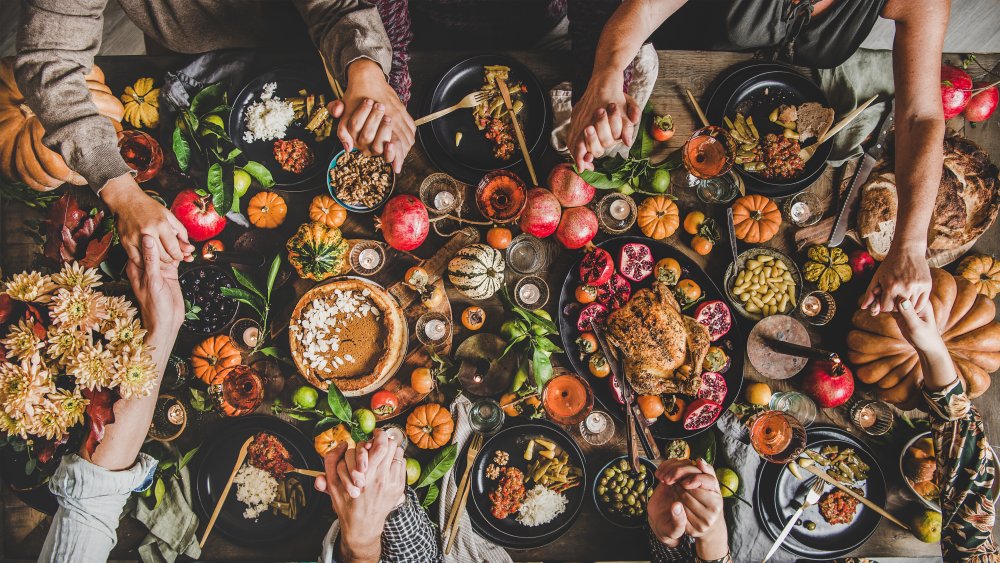 Thanksgiving spread