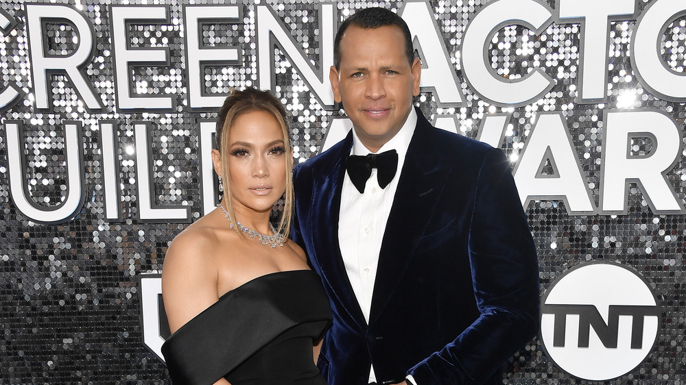 Jennifer Lopez and Alex Rodriguez