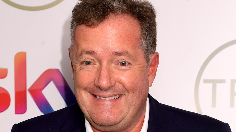 Piers Morgan smiling 