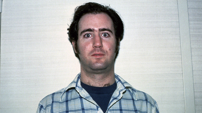 Andy Kaufman looking surprised in New York City