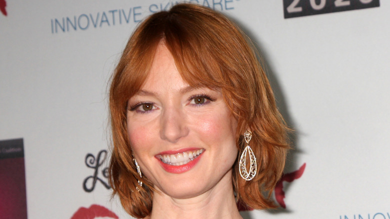 Alicia Witt with short hair