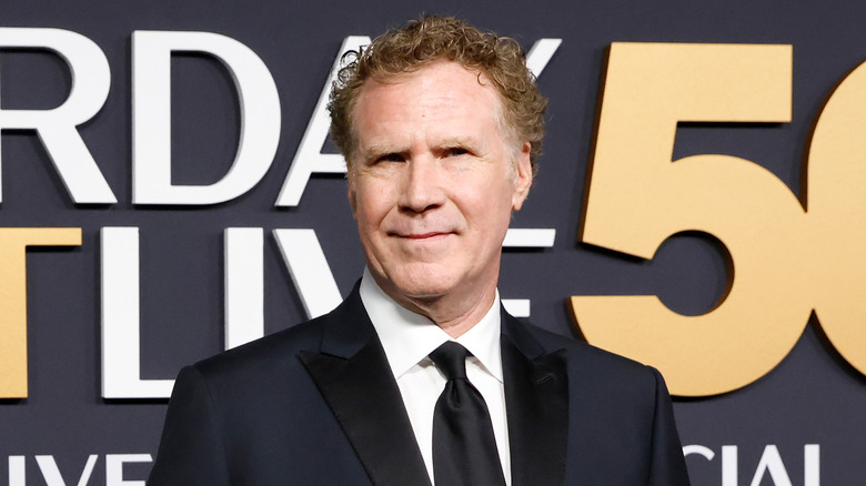 Will Ferrell smiling at an event