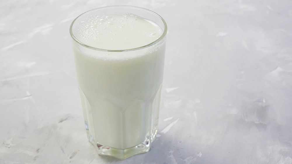 Glass of milk