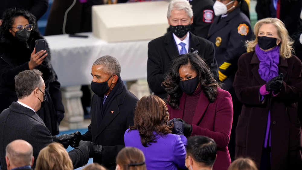 Kamala Harris Inaugurated with Obamas and Clintons