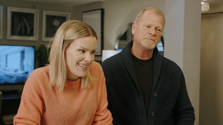 Father and daughter Sherry and Mike Holmes on "Holmes on Holmes"