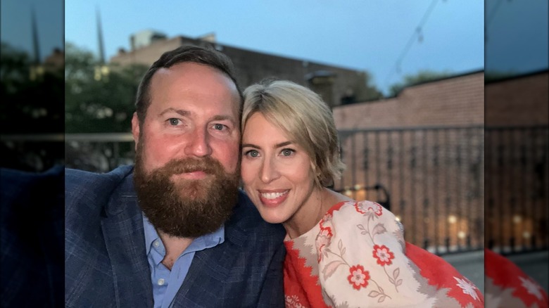 Ben and Erin Napier posing together in a selfie