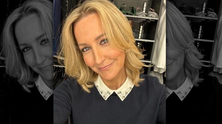 Lara Spencer taking selfie smiling