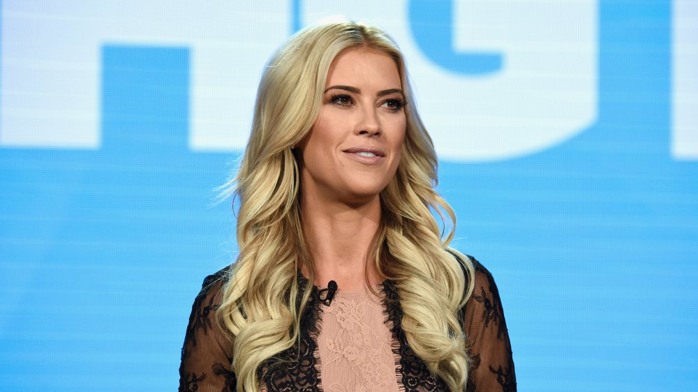 Designer Christina Anstead of 'Christina on the Coast' speaks on the 'Personal Reinvention to Home Renovation: How HGTV Finds Fresh Star Vehicles for Established Talent' panel during the HGTV portion of the Discovery Communications Winter 2019 TCA Tour at the Langham Hotel on February 12, 2019 in Pasadena, California.