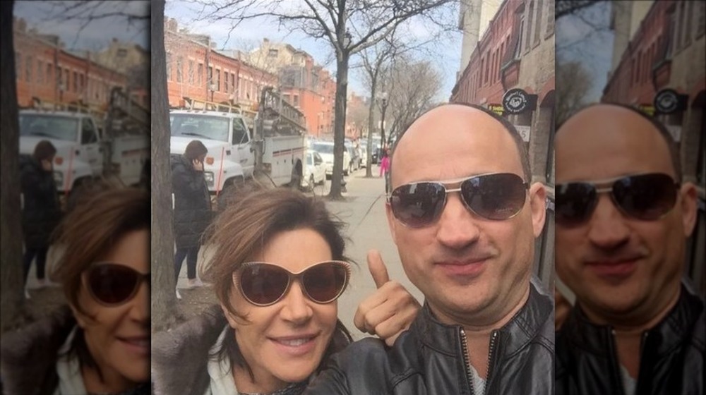 David Visentin and his wife in a selfie