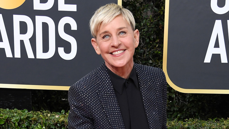Ellen DeGeneres at the Golden Globes