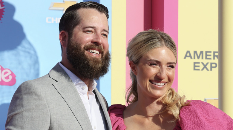 Jasmine Roth and her husband smiling